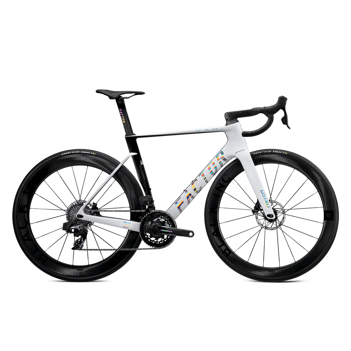 OSTRO VAM - SRAM Force w/ Power Meter - White Chrome