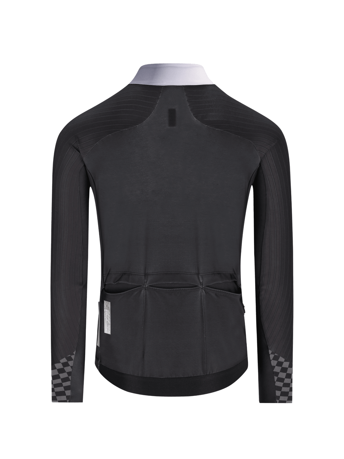Q36.5 - Gregarius Hybrid Collar Fade Maillot Manga Larga Negro