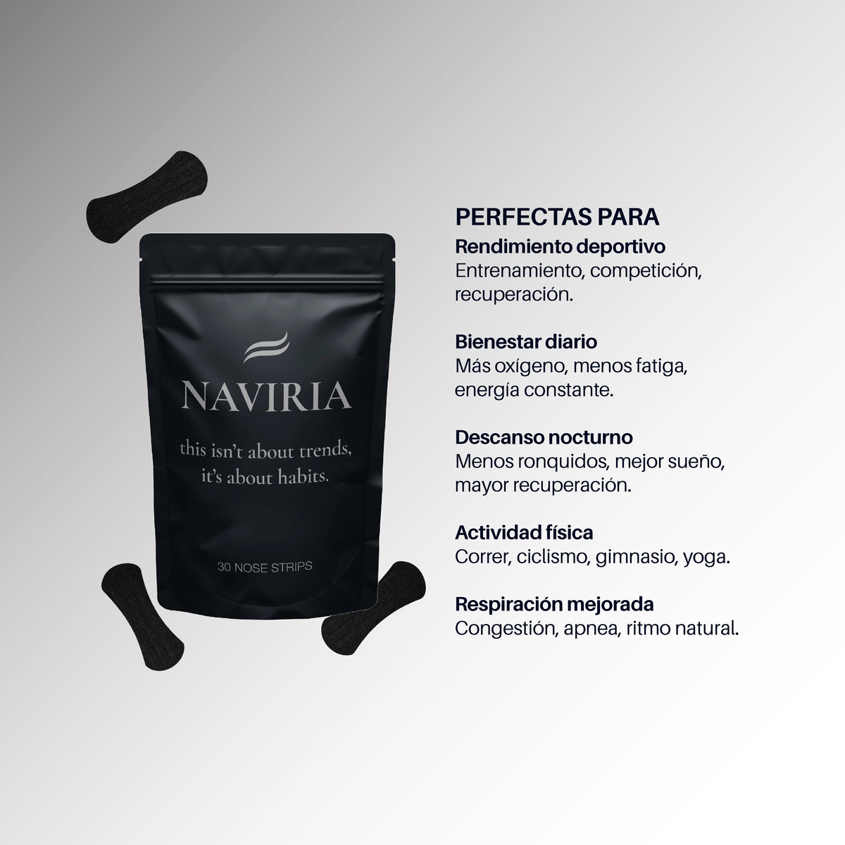 NAVIRIA TAPE - Cinta bucal - Pack 30 uds