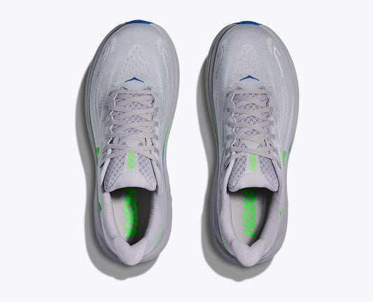 ¡Novedad! HOKA - Clifton 10 Ash Grey / Neon Green