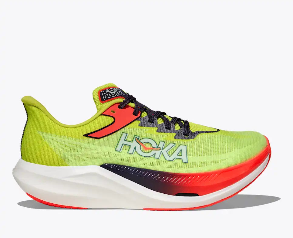 HOKA - Rocket X 3 neon yuzu / squid ink ¡NUEVA!