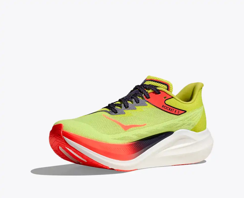 HOKA - Rocket X 3 neon yuzu / squid ink ¡NUEVA!