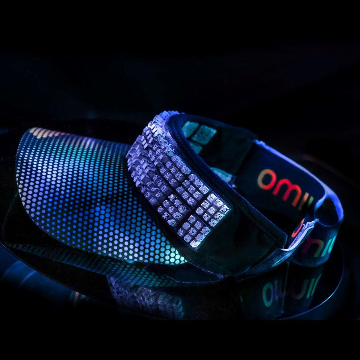 OMIUS - Visera + Cooling Pieces - NEGRO