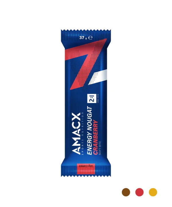 AMACX - barrita Energy Nougat Cranberry Arándanos