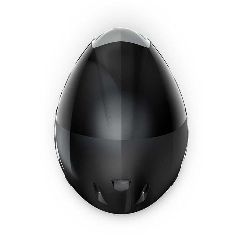 MET - CASCO CRONO - TRIATLON CODATRONCA NEGRO/PLATA MATE BRILLO