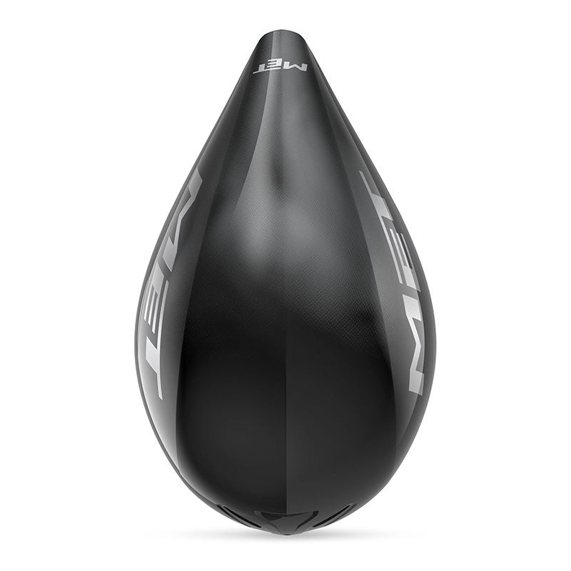 MET - CASCO CRONO - TRIATLON DRONE WIDE BODY II NEGRO METALICO BRILLO