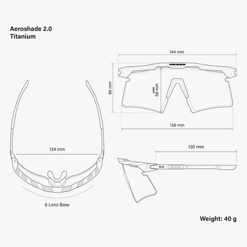 SCICON - AEROSHADE 2.0 TITANIUM - Negro Mate Gris