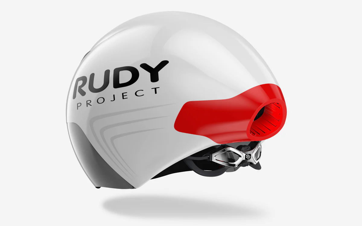 RUDY PROJECT - THE WING - CASCO Crono - Triatlon White Shiny