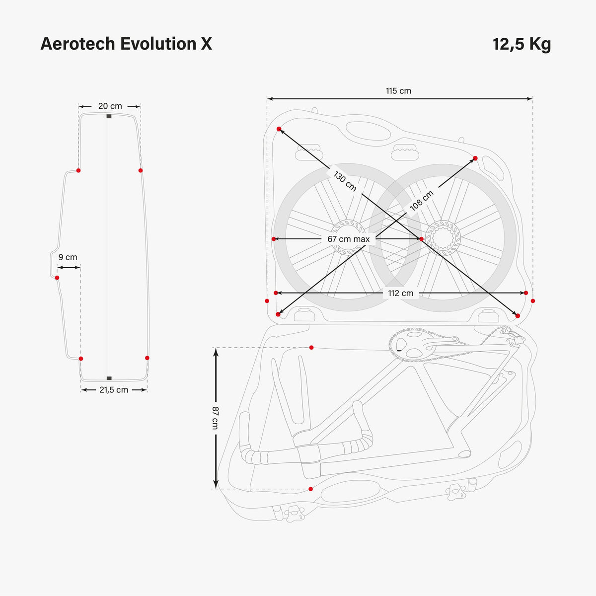 SCICON - MALETA AEROTECH EVOLUTION X TSA