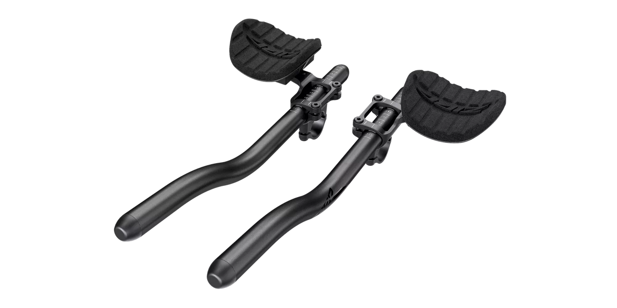 ZIPP - EXTENSIONES VUKA ALUMINA EVO 110 CON ZIPP VUKA CLIP ABRAZADERA INFERIOR ALUMINIO NEGRO 360mm x 110mm x 22,2mm