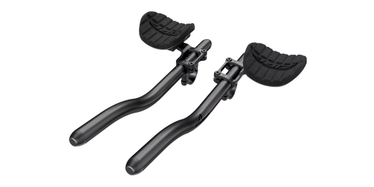 ZIPP - EXTENSIONES VUKA ALUMINA EVO 110 CON ZIPP VUKA CLIP ABRAZADERA INFERIOR ALUMINIO NEGRO 360mm x 110mm x 22,2mm